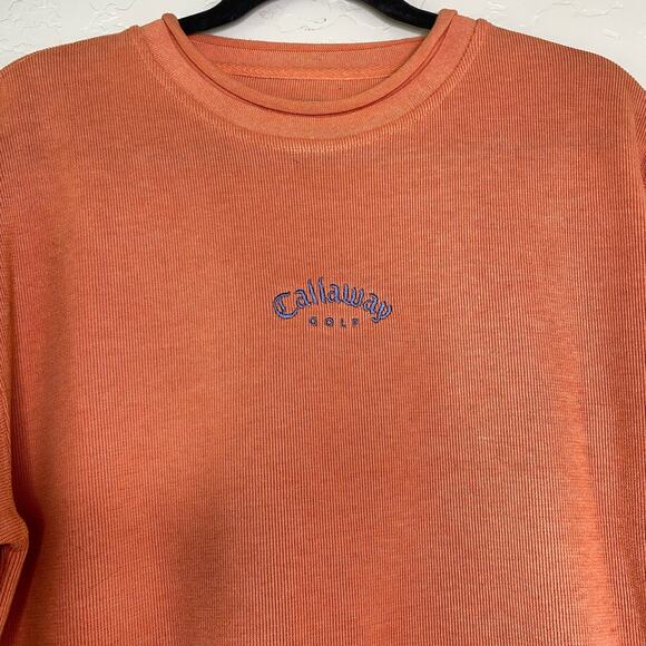 VTG Callaway Golf Rolled Neck Pullover Sweatshirt Medium - Picture 3 of 10